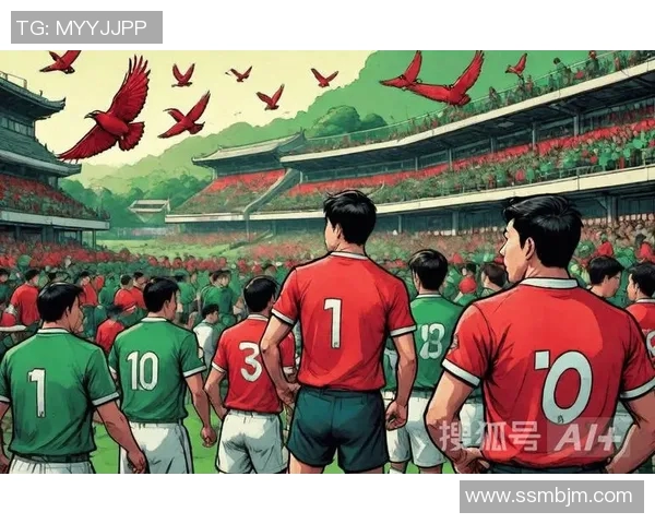 熊本深红与冈山绿雏的激烈对决展现足球魅力与团队精神